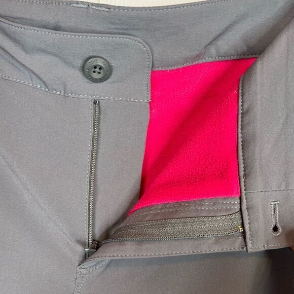 EDDIE BAUER Polar Fleece-Lined Pants in Gray Women's Size 12 = Large - Picture 3 of 11